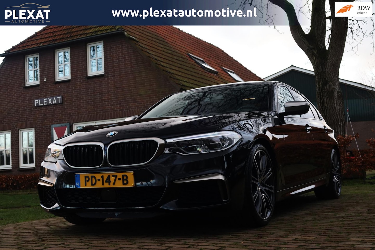 BMW 5-serie - M550i xDrive High Executive Aut. | Orig. NL | Slechts 64.000KM | Adaptieve Cruise | Dodeho - AutoWereld.nl