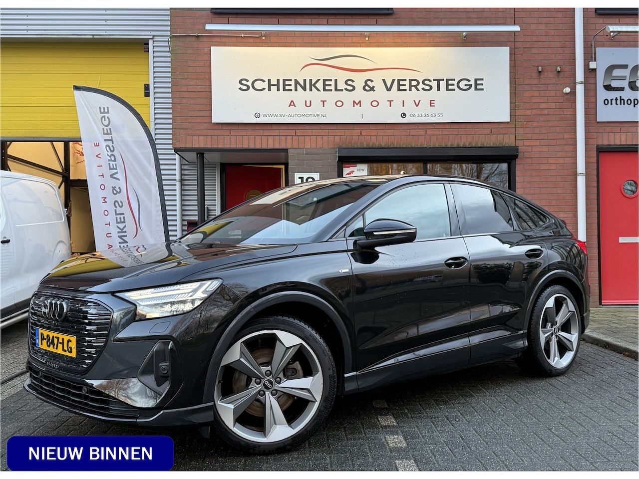 Audi Q4 Sportback e-tron - 50 Quattro S - Line / Pano / BTW - AutoWereld.nl