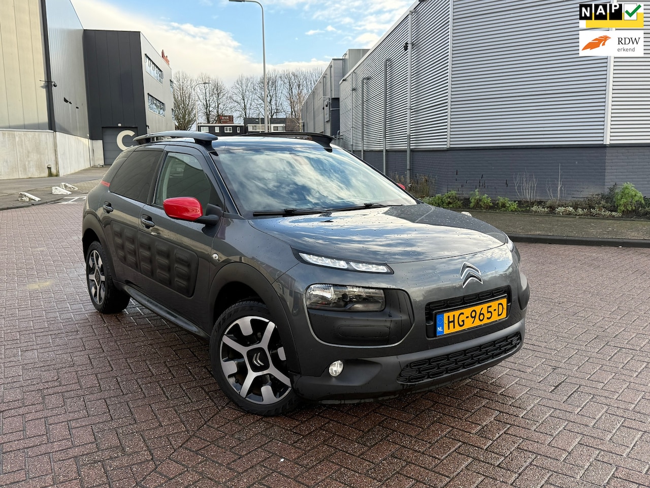 Citroën C4 Cactus - 1.2 PureTech Shine CLIMA CAMERA 110 PK Volledig onderhouden - AutoWereld.nl