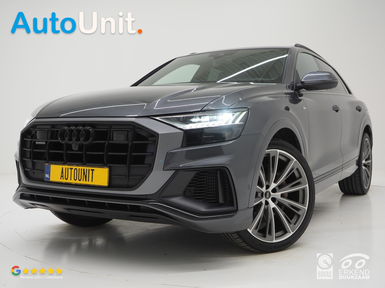 Audi Q8 - 55 TFSI e quattro Pro Line S | RS Stoelen | 23'' | Panoramadak | Luchtvering | 360 | Head - AutoWereld.nl