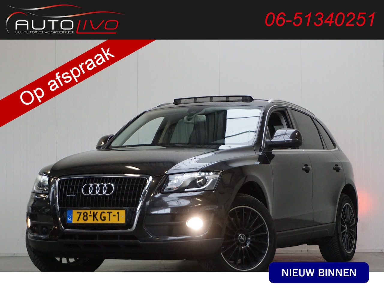 Audi Q5 - 3.2 FSI quattro Pro Line 270 PK! NL AUTO! PANO B&O XENON CLIMA PDC CRUISE etc. - AutoWereld.nl