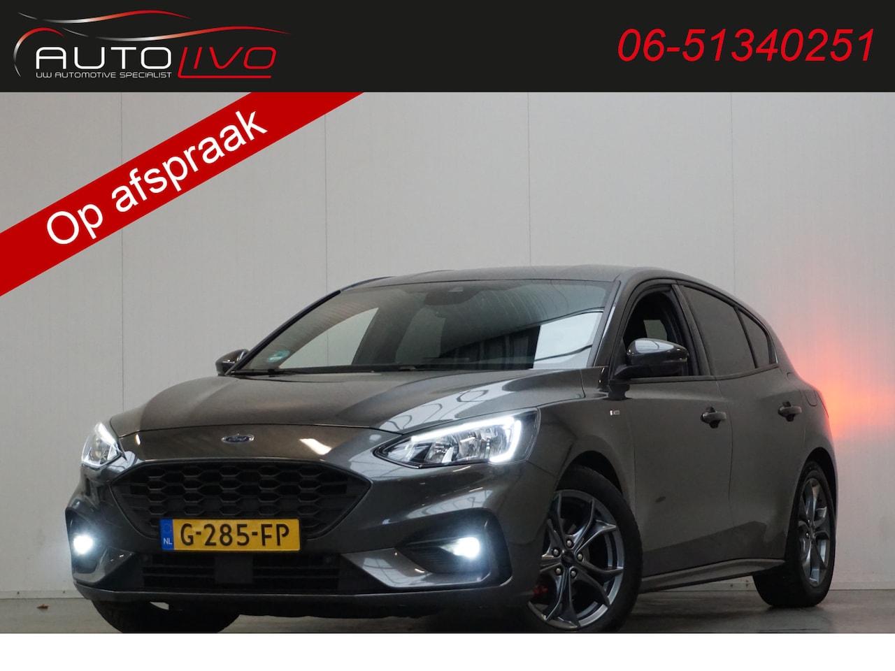 Ford Focus - 1.5 EcoBoost ST Line Business 150 PK! AUTOMAAT! BOM VOL! - AutoWereld.nl