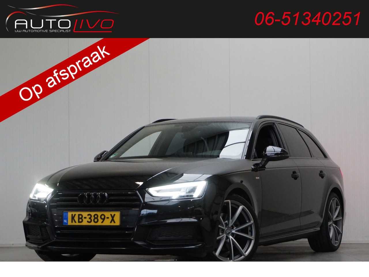 Audi A4 Avant - 2.0 TDI ultra Sport Pro Line S 150 PK! AUTOMAAT! VIRTUAL LEER G. NAVI CLIMA LED etc. - AutoWereld.nl