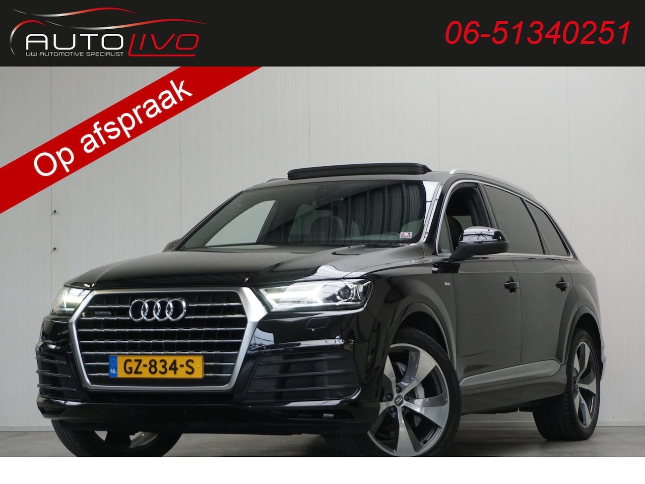 Audi Q7 - 3.0 TDI quattro Pro Line S 7p S-LINE! NL AUTO! BOM VOL! - AutoWereld.nl