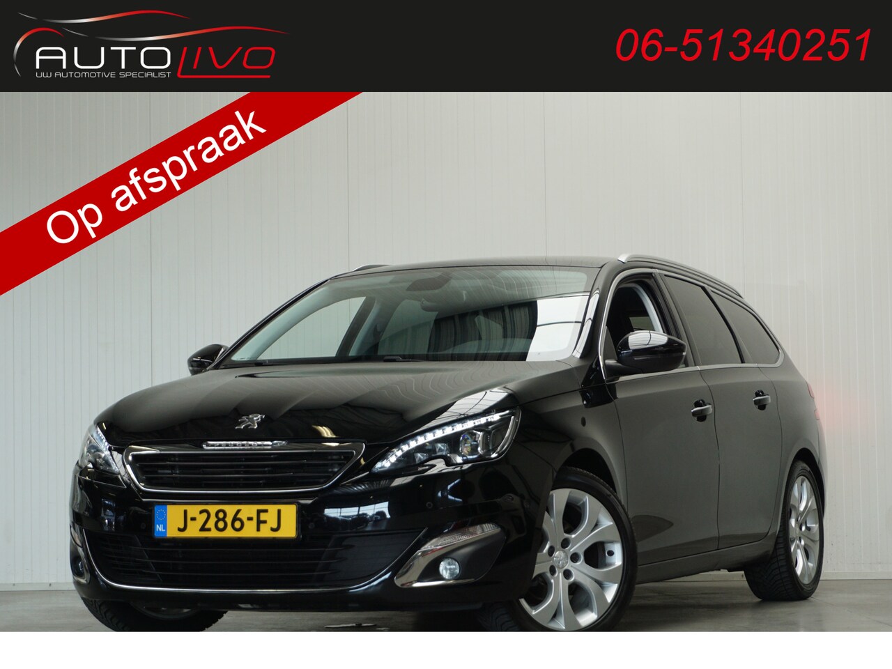 Peugeot 308 SW - 1.2 e-THP Première 130 PK! PANO LED ALCANTARA CLIMA PDC TREKHAAK etc. - AutoWereld.nl