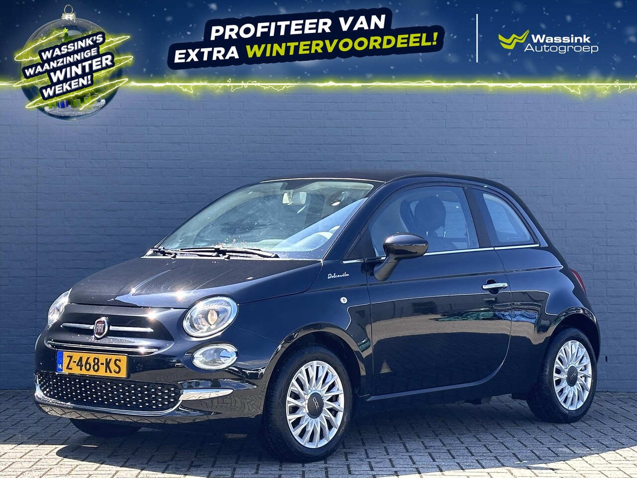 Fiat 500 - 1.0 70pk Hybrid Dolcevita | Panoramadak | Apple Carplay | Climatronic - AutoWereld.nl