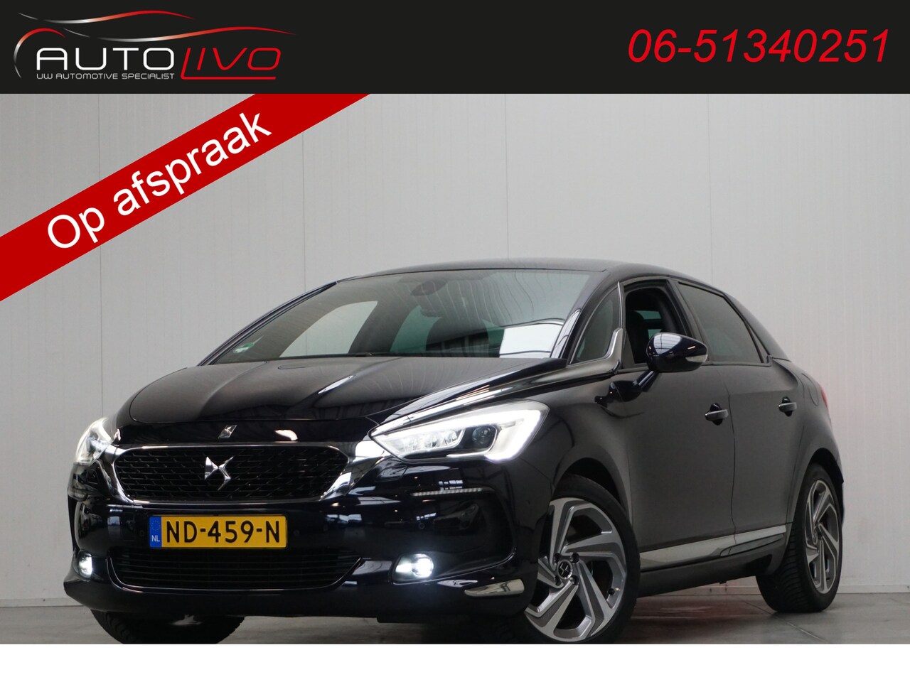 DS 5 - 2.0 BlueHDi Business Executive 150 PK! H. LEER PANO CLIMA APPLE CAMERA TREKHAAK etc. - AutoWereld.nl