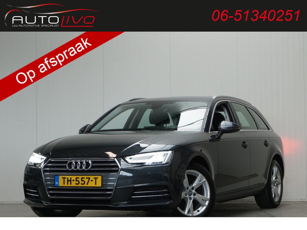 Audi A4 Avant - 2.0 TDI Sport Lease Edition 150 PK! NAP!! NAVI CLIMA XENON PDC DRIVE SELECT etc. - AutoWereld.nl