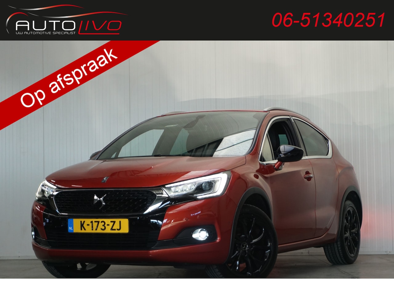 DS 4 Crossback - 1.2 PureTech Business APPLE LED NAVI CLIMA PDC TREKHAAK etc. - AutoWereld.nl