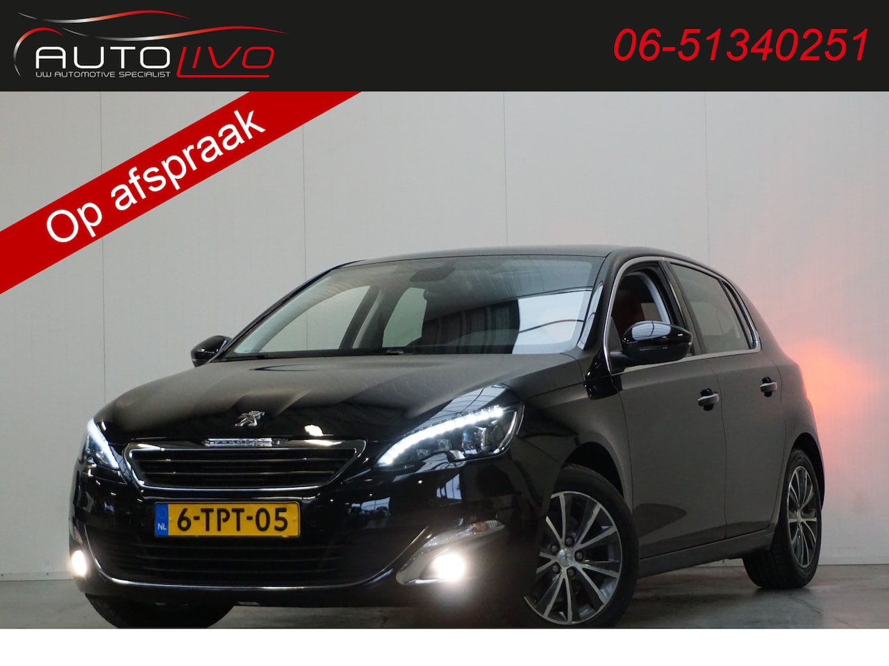 Peugeot 308 - 1.6 THP Première 1 EIG. 156 PK! PANO LEER LED NAVI CLIMA etc. - AutoWereld.nl