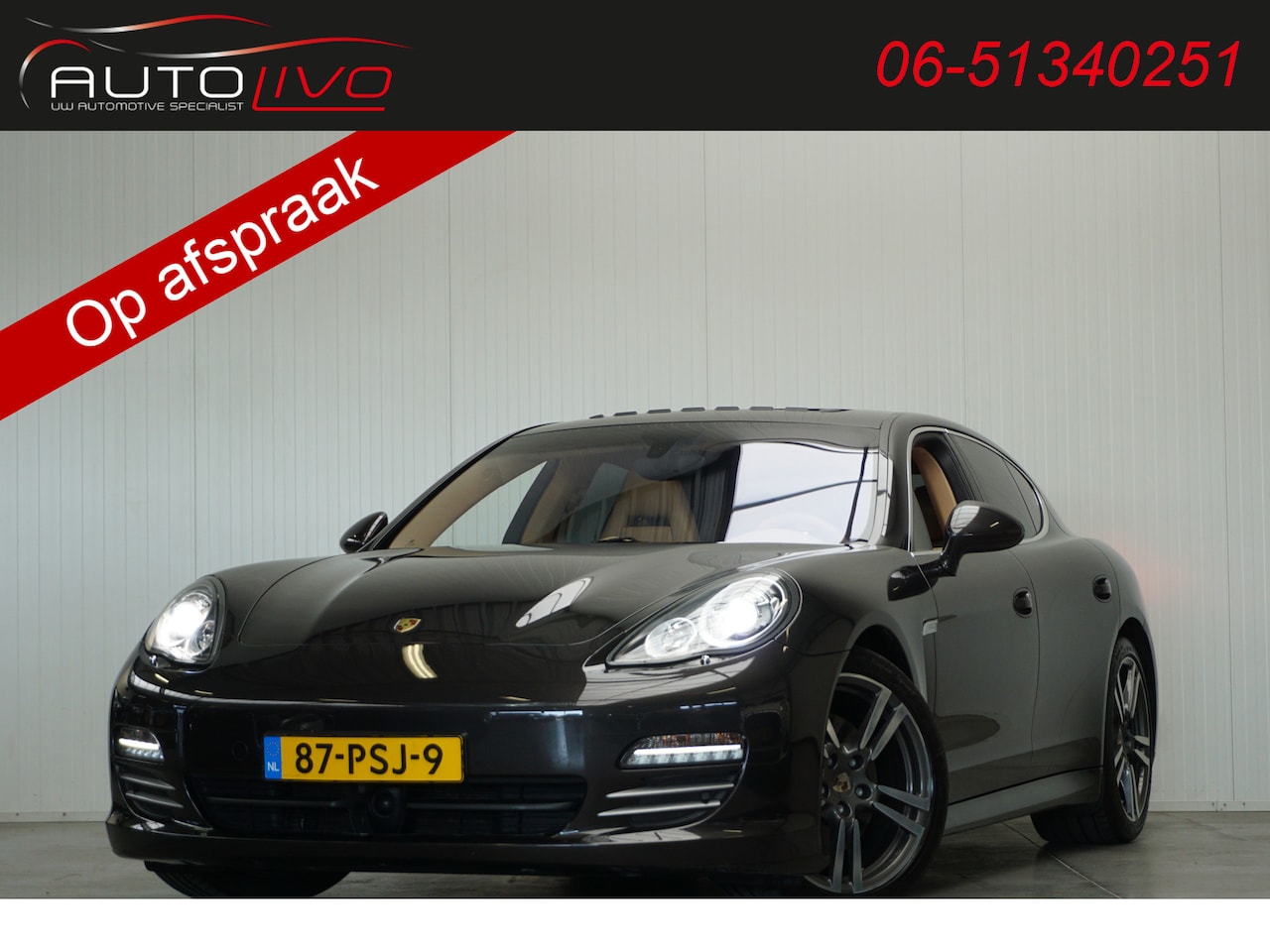 Porsche Panamera - 4.8 4S NL AUTO! NAP! NIEUW! BOM VOL! - AutoWereld.nl