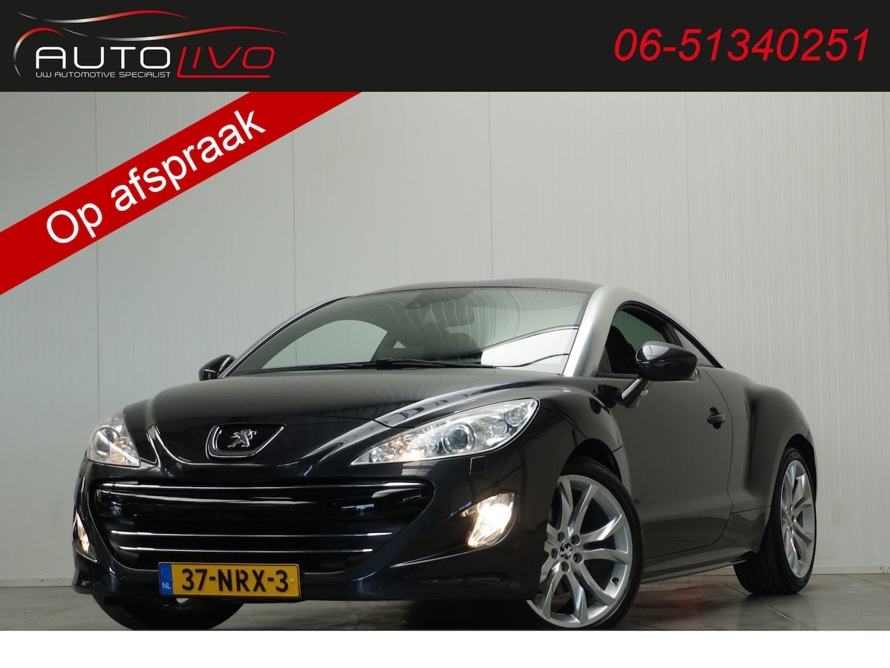 Peugeot RCZ - 1.6 THP Limited Edition XENON LEER JBL NAVI CRUISE etc. - AutoWereld.nl