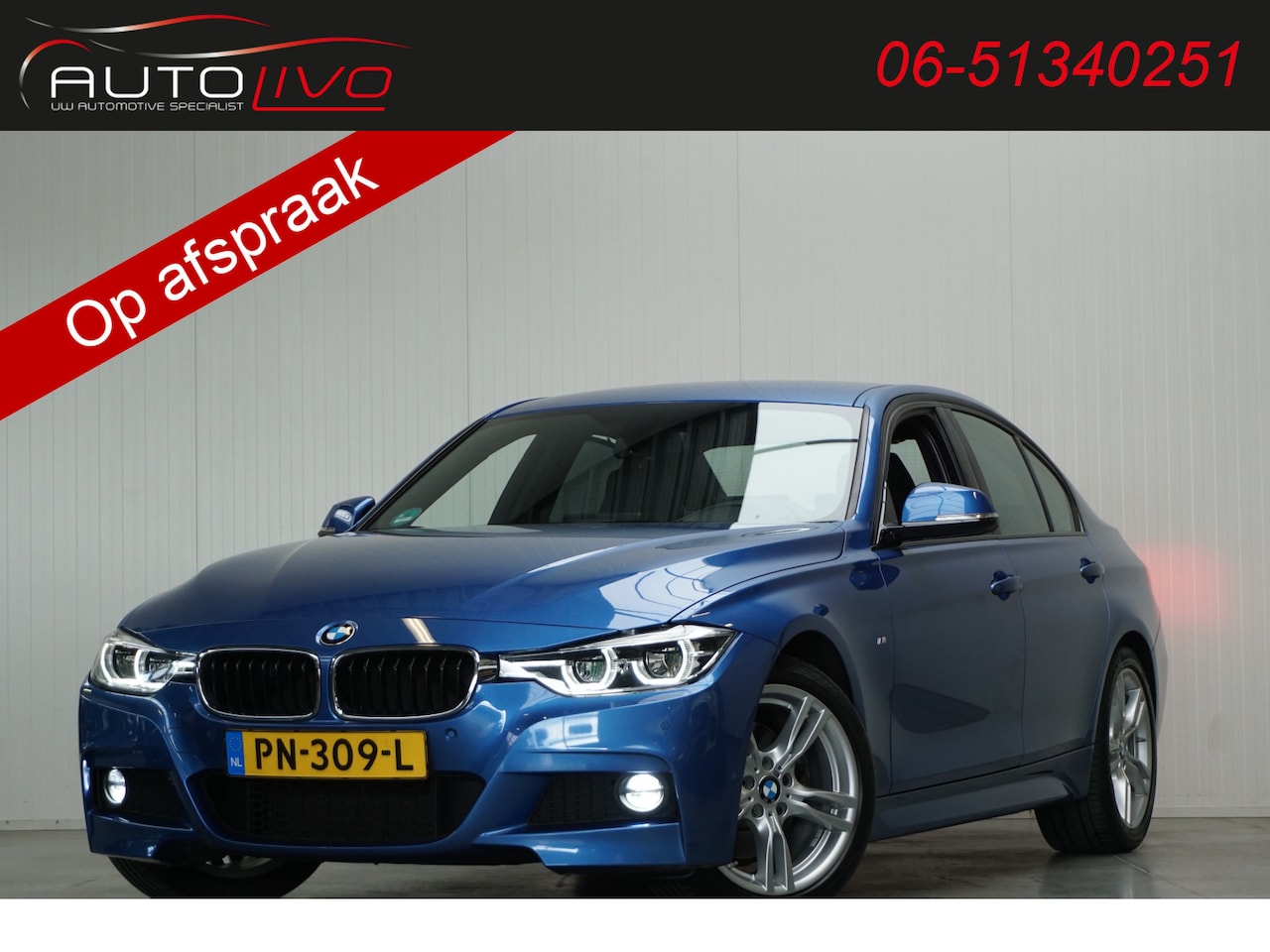 BMW 3-serie - 330i High Executive NL AUTO! M-SPORT XENON LEER G.NAVI CLIMA etc. - AutoWereld.nl