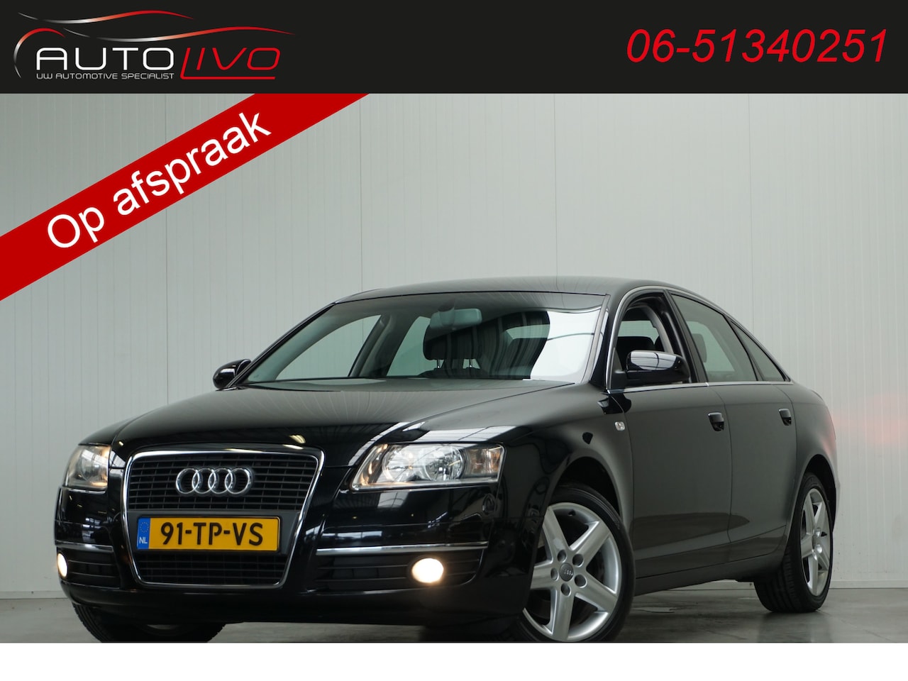 Audi A6 Limousine - 2.4 Pro Line Business AUTOMAAT! LEER NAVI CLIMA PDC TREKHAAK etc. - AutoWereld.nl