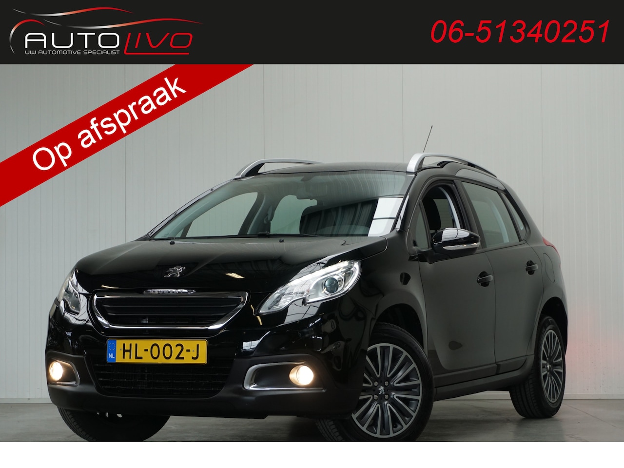 Peugeot 2008 - 1.2 PureTech Active 110 PK! VOL AUTOMAAT! PANO NAVI CRUISE AC. etc. - AutoWereld.nl