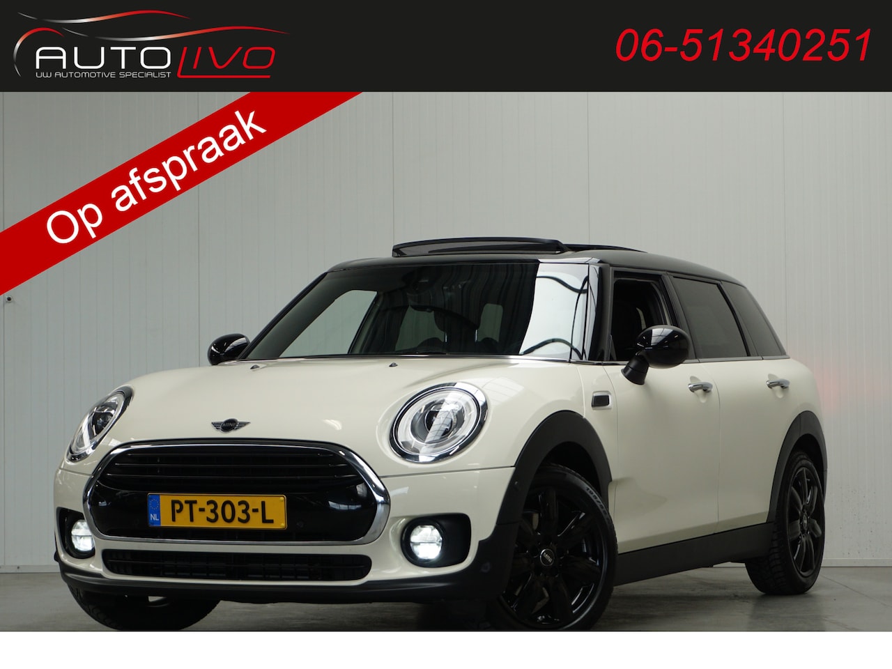 MINI Clubman - 1.5 136 PK! John Cooper Works! XENON PANO NAVI CLIMA PDC LMV etc. - AutoWereld.nl