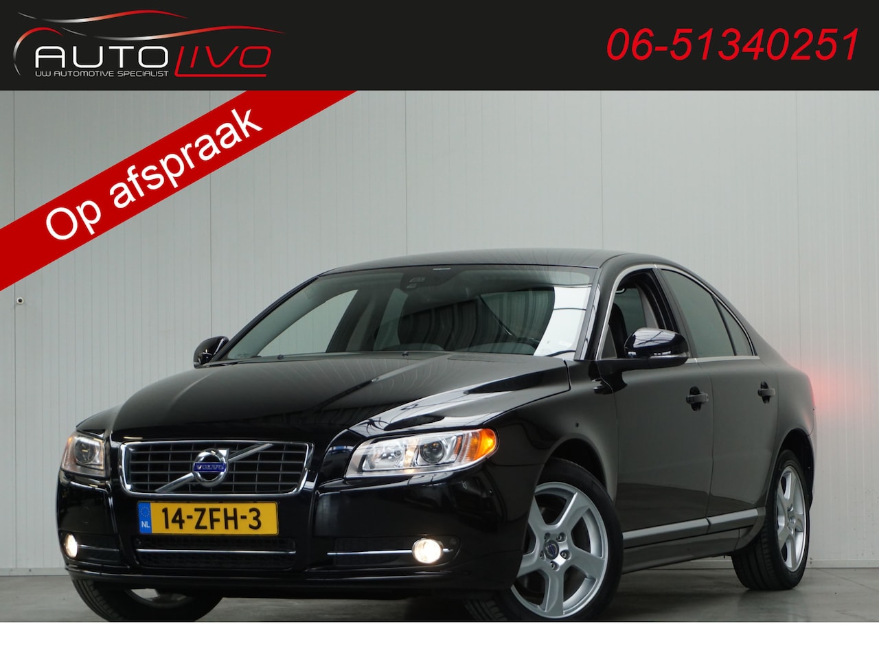 Volvo S80 - 2.0 T5 Summum 240 PK AUTOMAAT! XENON LEER NAVI TREKHAAK etc. - AutoWereld.nl