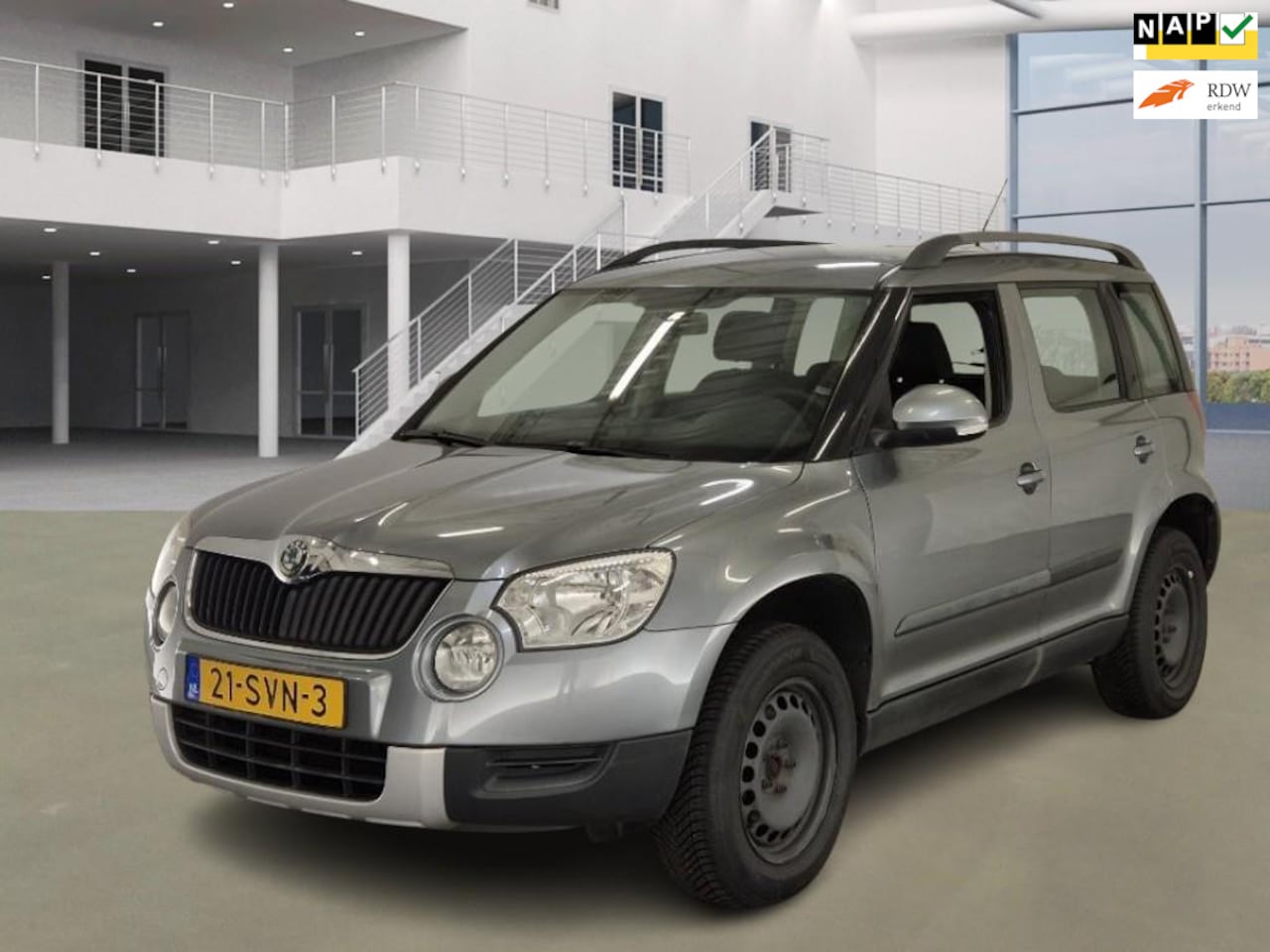 Skoda Yeti - 1.2 TSI Active/BOEKJES/ELEKRAMEN/STUUBEKR/HOGE INSTAP/2XSLEUTELS - AutoWereld.nl