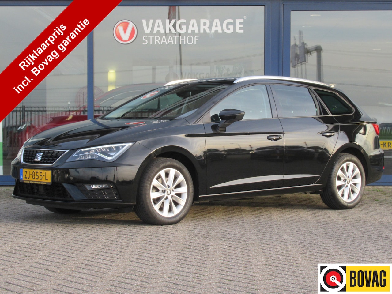 Seat Leon ST - 1.0 EcoTSI Style Business Intense Full LED / Apple Carplay + Android Auto / Navi / Parkeer - AutoWereld.nl