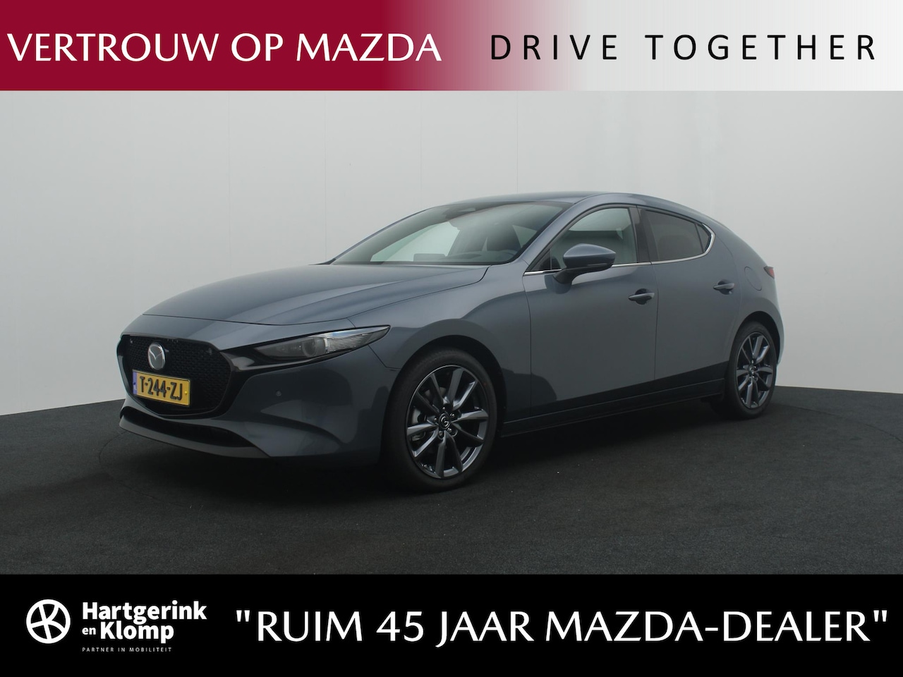 Mazda 3 - 2.0 e-SkyActiv-G Exclusive-line met Design Pack : dealer onderhouden - AutoWereld.nl