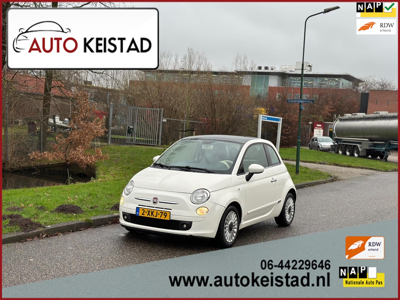 Fiat 500 - 0.9 TwinAir 86PK AIRCO/PANORAMA/ELEKTR. PAKKET! - AutoWereld.nl