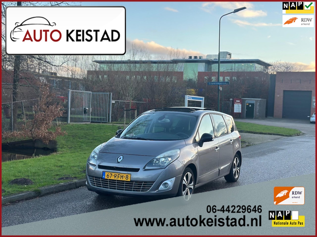 Renault Grand Scénic - 2.0 BOSE AUTOMAAT PANORAMA/NAVIGATIE/CAMERA! NETTE STAAT! - AutoWereld.nl