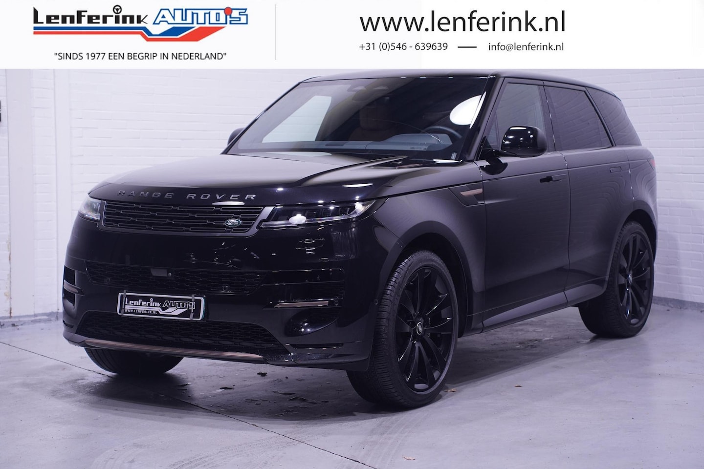 Land Rover Range Rover Sport - D300 Dynamic SE Grijs Kenteken 2p Leder Bruin, 360 Camera, Navi, LED, Adapt. Cruise - AutoWereld.nl