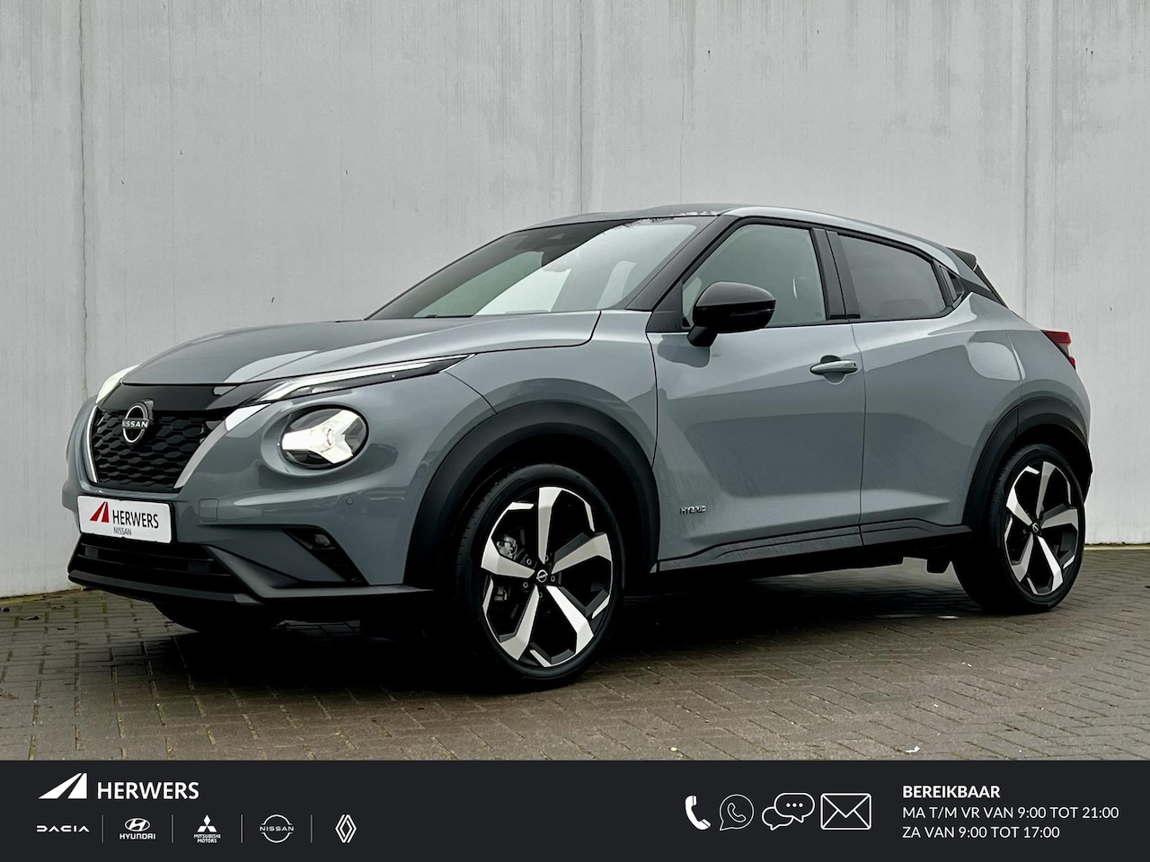 Nissan Juke - 1.6 Hybrid Business Premium Automaat / BOSE premium audio / Navigatie / Dode hoek detectie - AutoWereld.nl