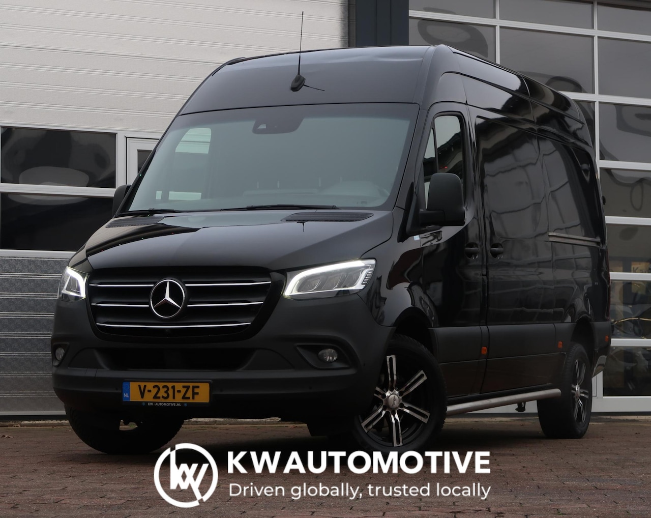 Mercedes-Benz Sprinter - 314 2.2 CDI L2H2 LAADKLEP/ AUT/ LED/ ACC/ 360CAM/ L+R DEUR/ ETC/ - AutoWereld.nl