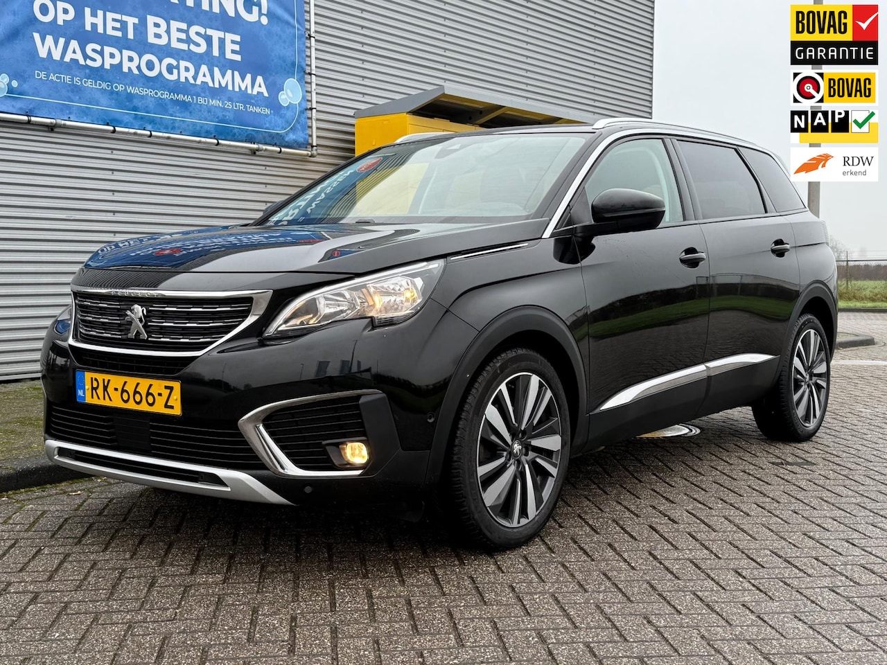 Peugeot 5008 - 1.2 PureTech Blue Lease Premium 7Pers Navi Camera - AutoWereld.nl