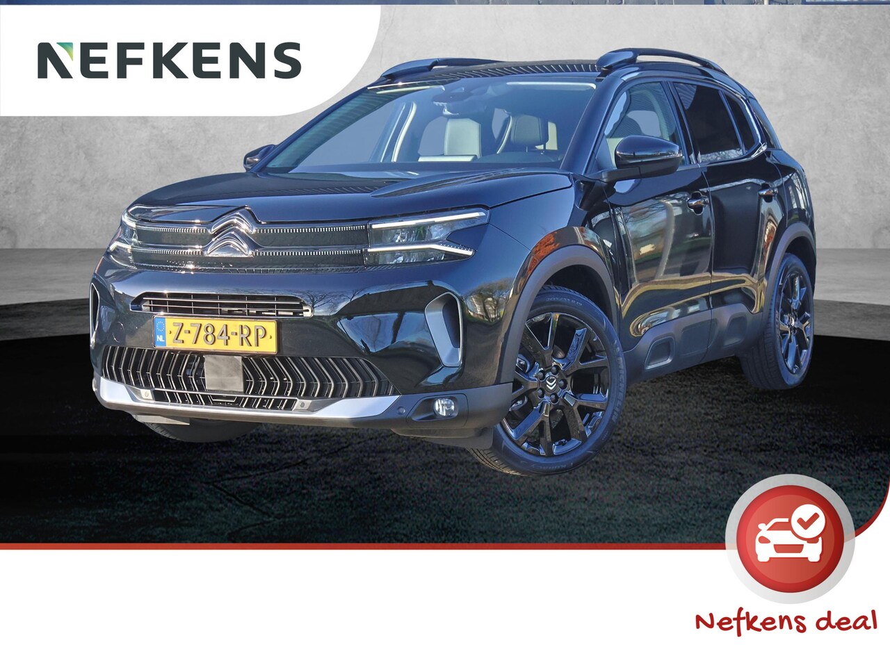 Citroën C5 Aircross - 1.2 Hybrid ë-Series 1.2 136PK Hybrid ë-Series (1ste eig./Camera/Climate/Adapt.Cruise/BlackPack/19"LMV/FULL LED - AutoWereld.nl