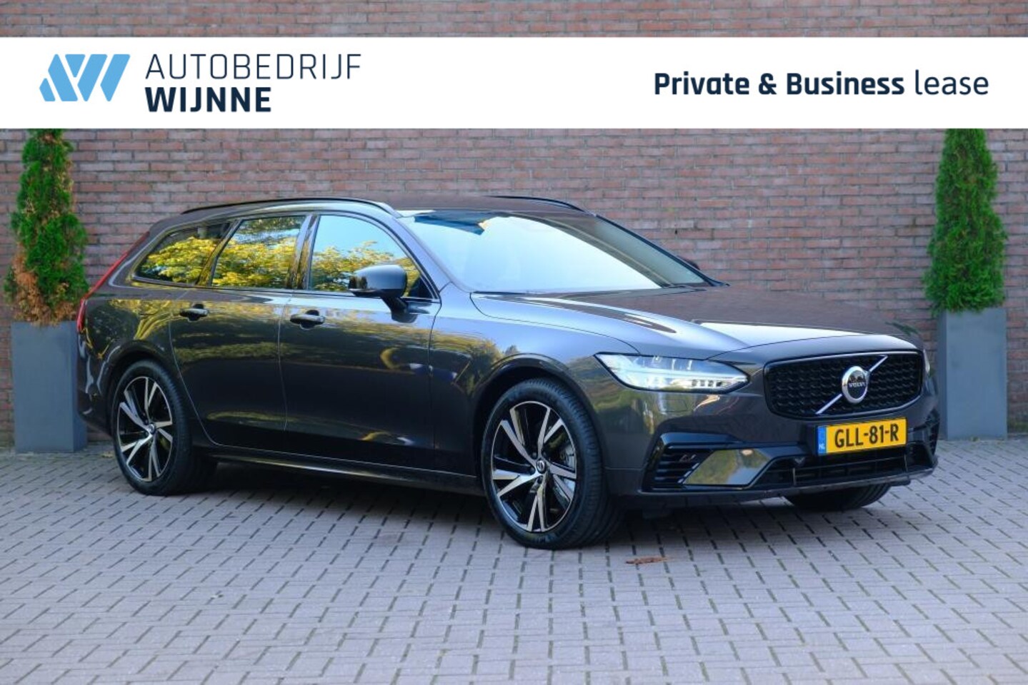 Volvo V90 - T6 Recharge 350pk AWD Plus Dark | Long Range | Navi | Full LED | Adaptive Cruise | Leder | - AutoWereld.nl