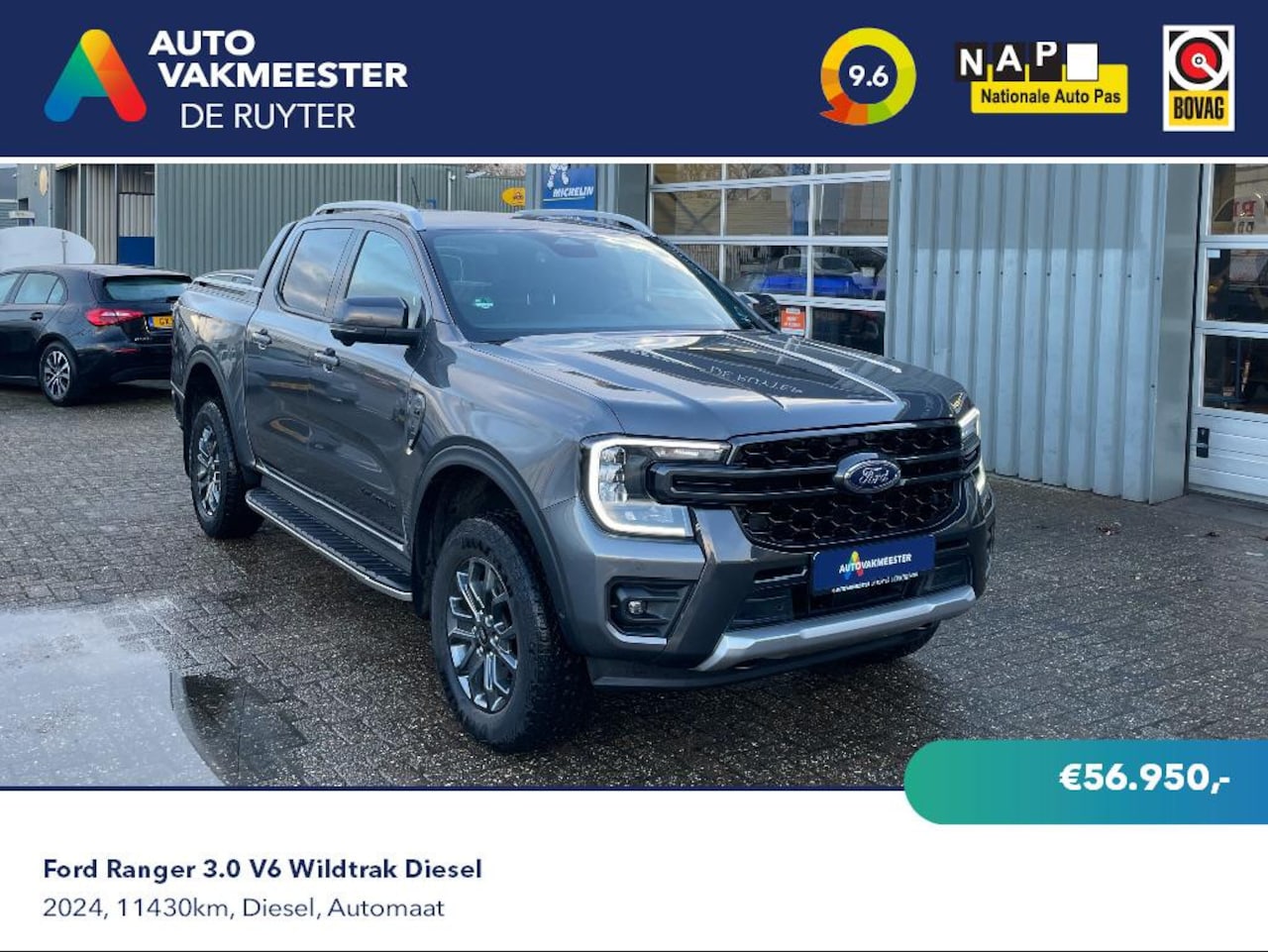 Ford Ranger - Wildtrac 3.0 V6 Diesel 240PK - AutoWereld.nl