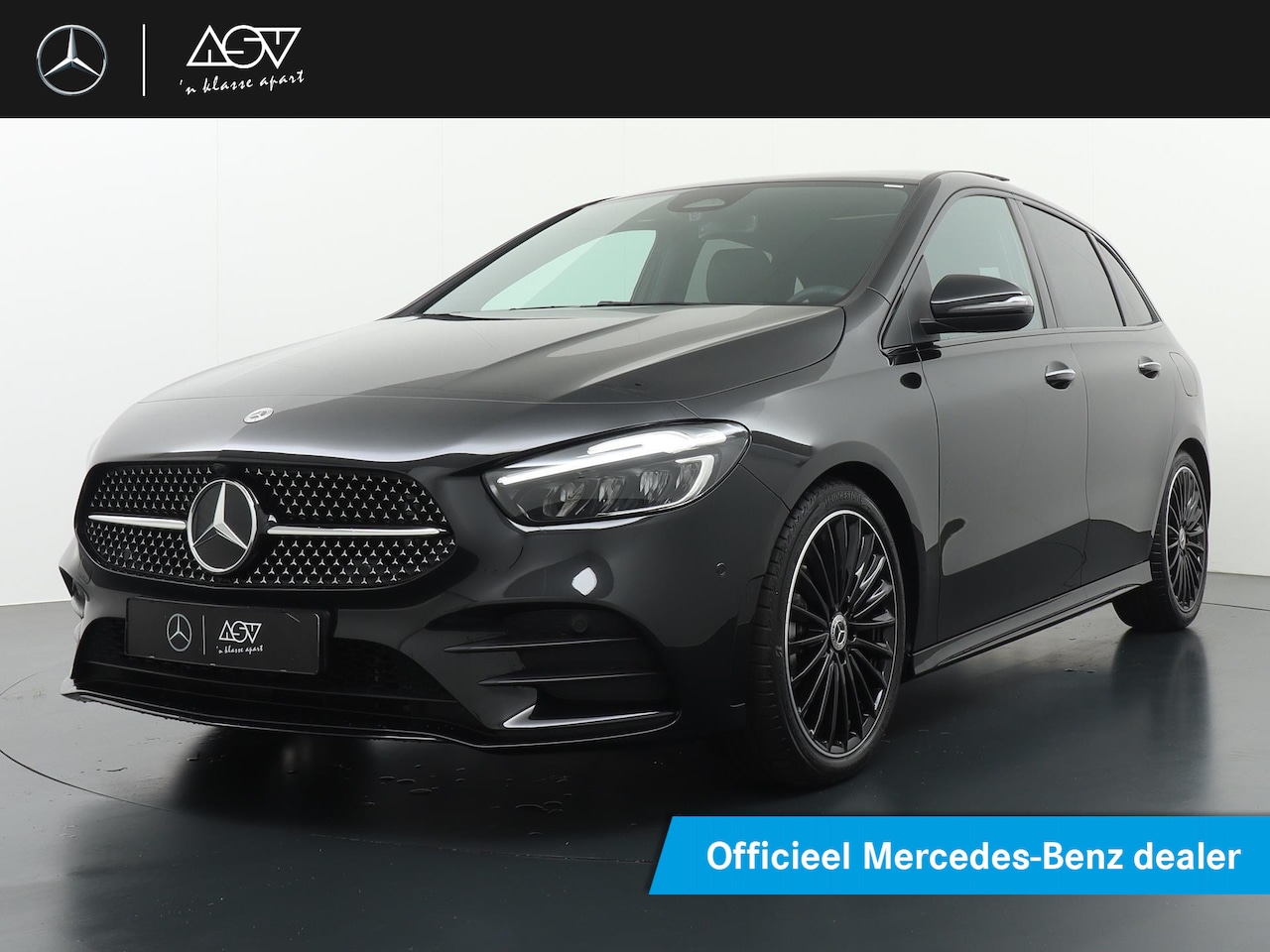 Mercedes-Benz B-klasse - 180 AMG Line | Panorama - Schuifdak | Nightpakket | Apple Carplay & Android Auto | Achteru - AutoWereld.nl