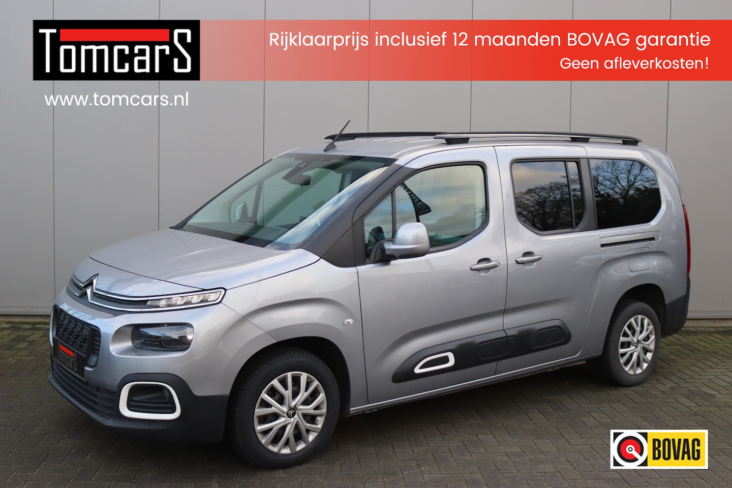 Citroën Berlingo XL - 1.2 PureT. 130PK Automaat Feel 7pers. Camera/Carplay/Stoelverwarming/Cruise-Control - AutoWereld.nl