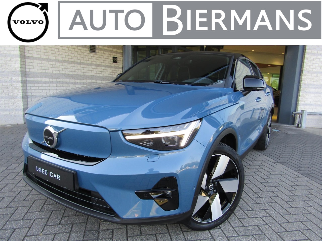 Volvo C40 - Recharge Twin Pure electric 408Pk Intro Edition | 20 Inch | Vis.Park Ass. | Trekh. | Harm. - AutoWereld.nl