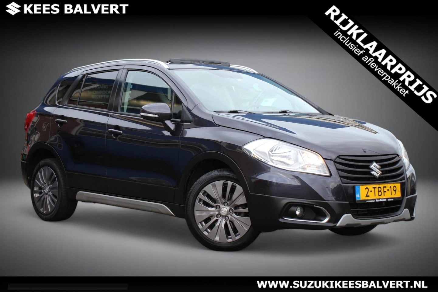 Suzuki SX4 S-Cross - 1.6 Exclusive | Automaat | Schuif-/kanteldak | Clima | Cruise | - AutoWereld.nl