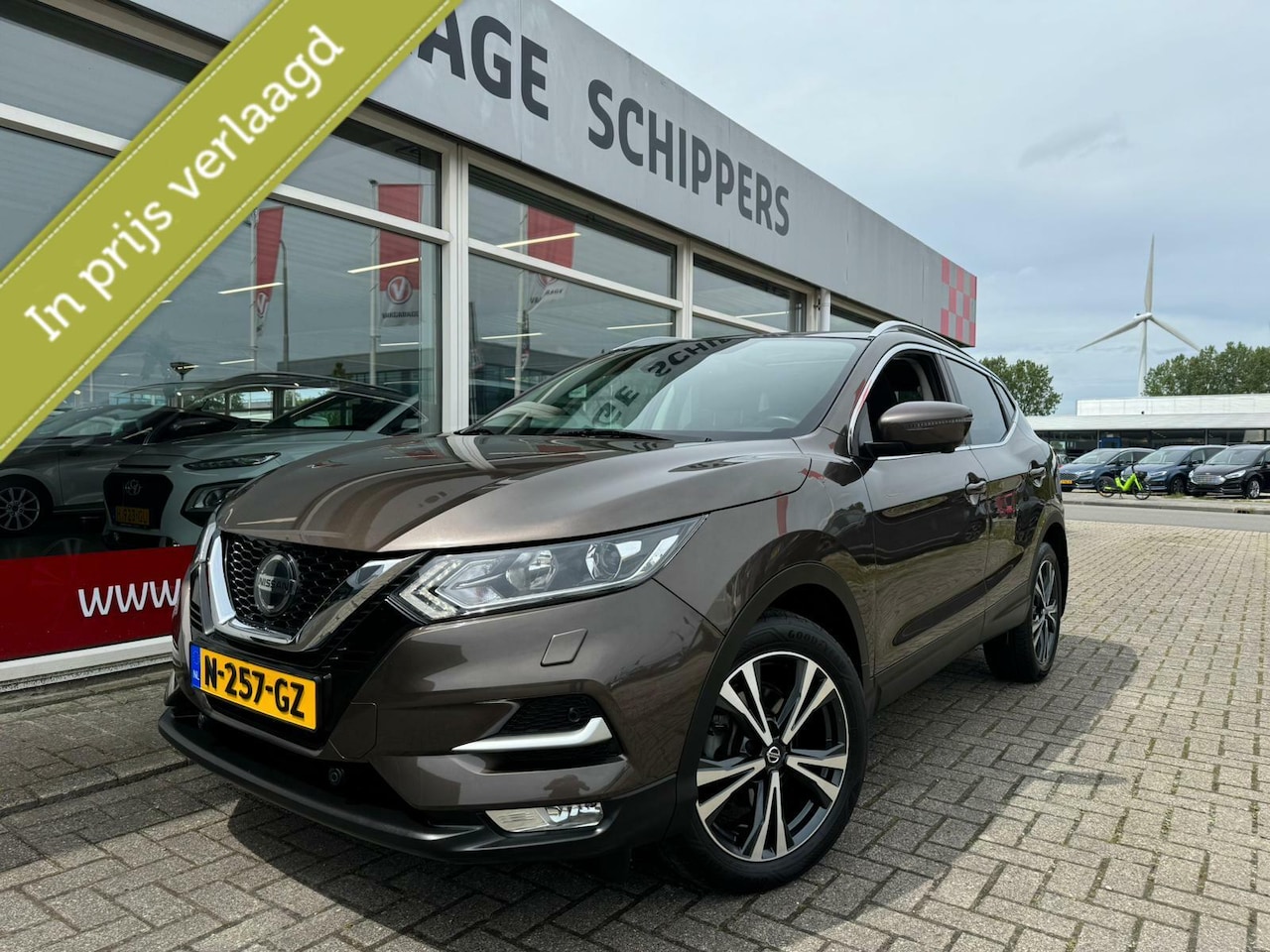 Nissan Qashqai - 1.3 DIG-T Tekna AUTOMAAT pano camera - AutoWereld.nl