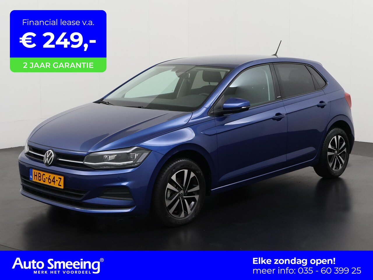 Volkswagen Polo - 1.0 TSI United DSG | Active Info Display | Full LED | Stoelverwarming | ACC | Blind Spot | - AutoWereld.nl