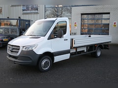 Mercedes-Benz Sprinter - 517 CDI L3 Pro BPM vrij Open laadbak 3500 kg Trekhaak, MBUX 10.25, LED koplampen, Geveerde