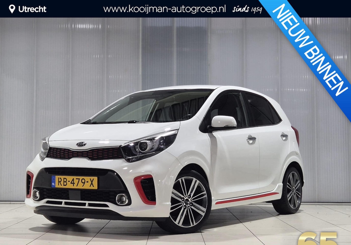 Kia Picanto - 1.2 CVVT GT-Line 85 PK | 4-cilinder | GT-Line | Mega Luxe ! - AutoWereld.nl