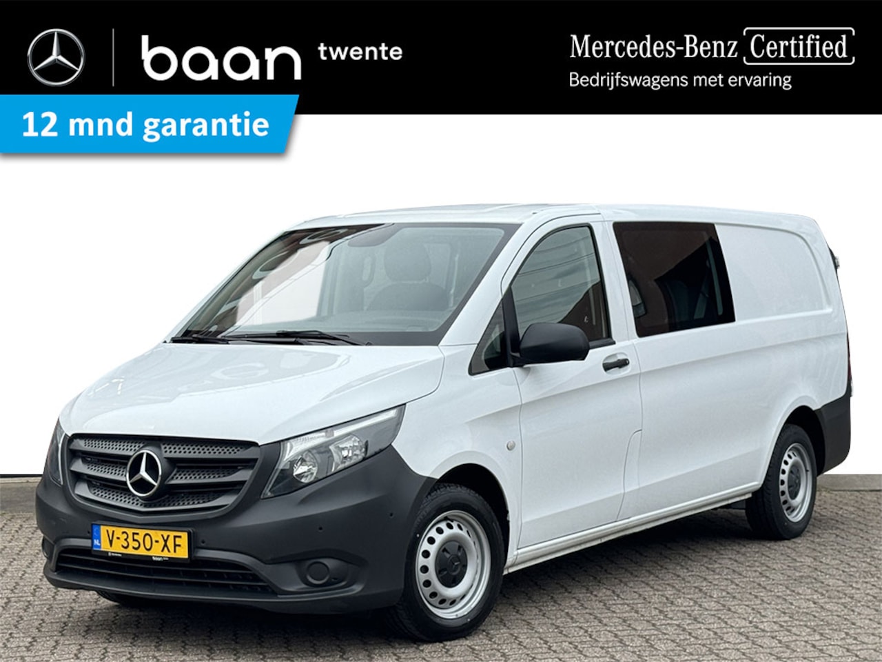 Mercedes-Benz Vito - 109 XL DC | Trekhaak, Cruise, Dealeronderhoud | Certified 12 mnd garantie - AutoWereld.nl