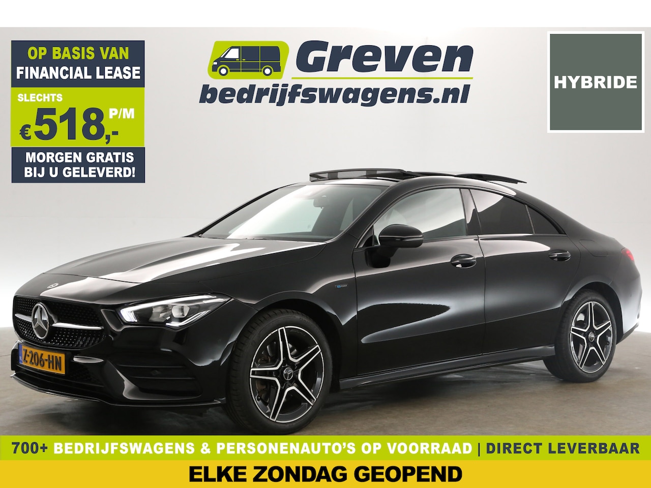 Mercedes-Benz CLA-Klasse - 250e Business Solution AMG 262PK Hybride Automaat Pano Sfeerverl. Camera Clima Carplay Vir - AutoWereld.nl