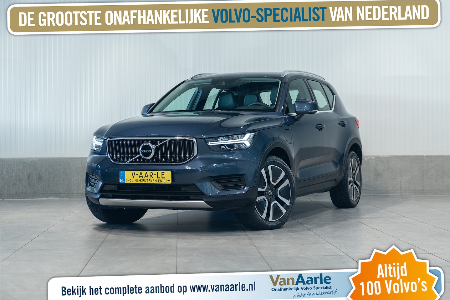 Volvo XC40 - T5 Aut. Plug-in Hybrid Inscription Leder Parkeercamera 262pk - AutoWereld.nl