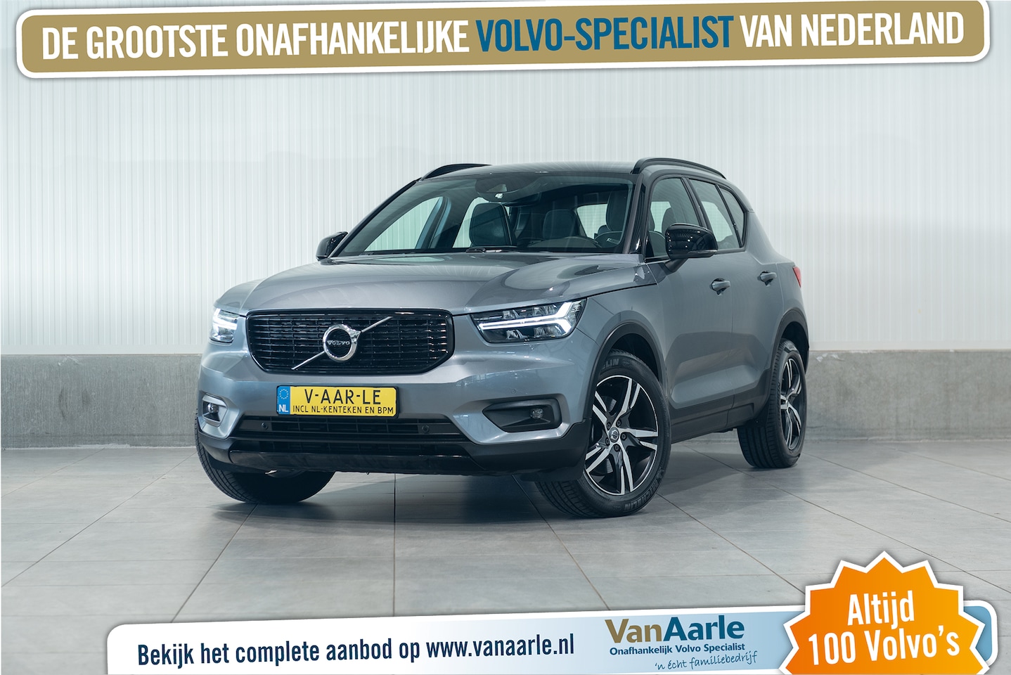 Volvo XC40 - D4 Aut. AWD R-Design Navigatie Parkeercamera 190pk - AutoWereld.nl