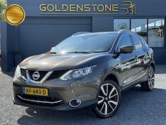 Nissan Qashqai - 1.2 Tekna 2e Eigenaar, Navi, Clima, Cruise, 360 Camera, Trekhaak, Leder, N.A.P, APK bij Af