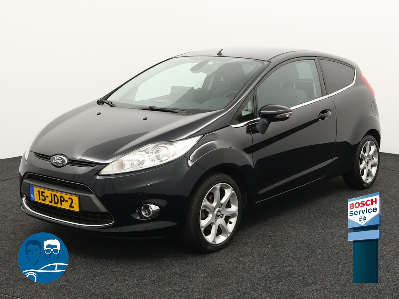 Ford Fiesta - 1.6 Titanium multimedia android lmvelg airco parkeerhulp mistlamp automatlicht sportieve f - AutoWereld.nl