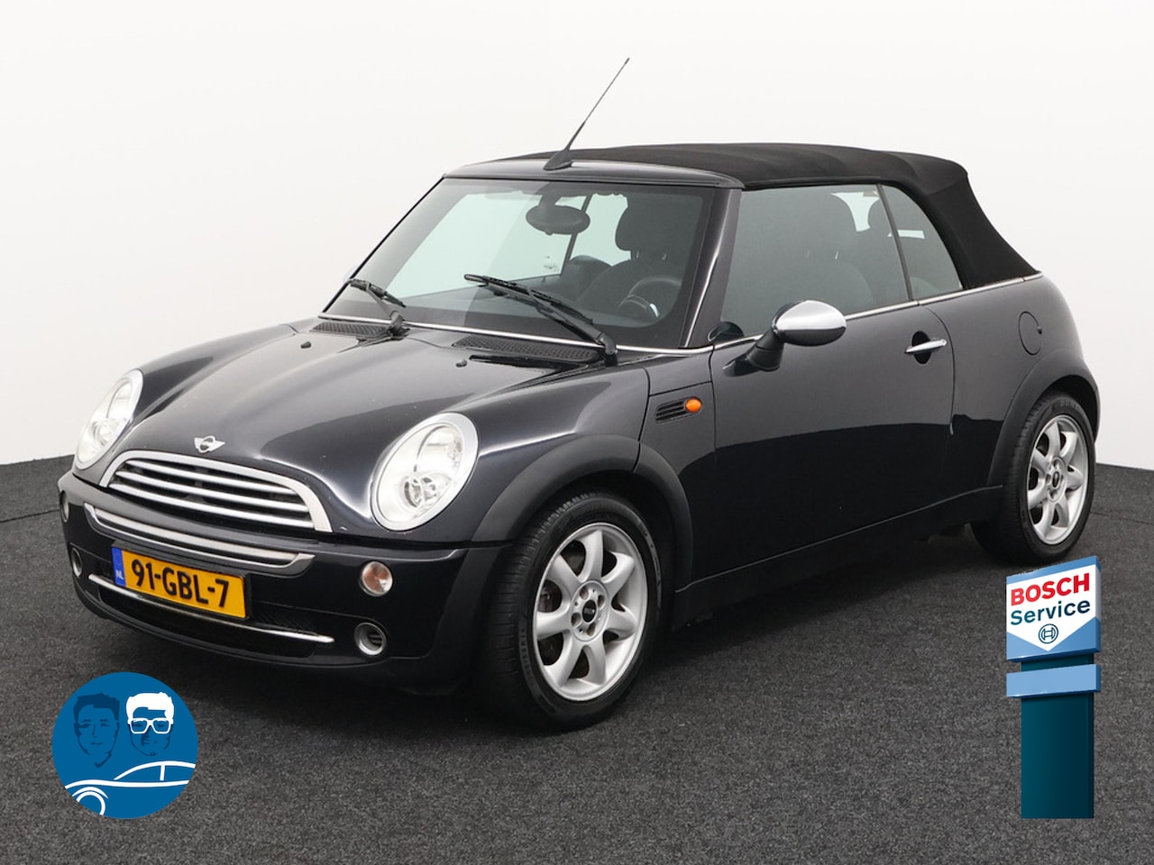 MINI Cabrio - Mini 1.6 One airco cruisc centrvergr elecraam electr dak - AutoWereld.nl