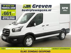 Ford Transit - L2H2 NIEUW | 165PK | BPM Vrij | Automaat Airco Camera Carplay 2xSchuifdeur Cruise PDC 3 Pe