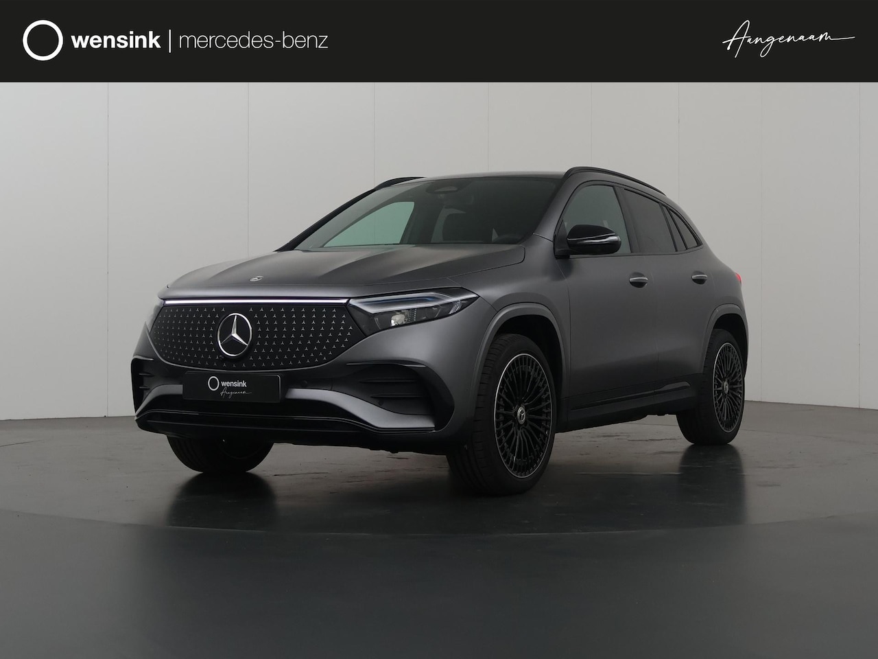 Mercedes-Benz EQA - 250+ AMG Line 71 kWh Matte lak | Trekhaak | Panoramadak | Keyless go | 360gr camera | Head - AutoWereld.nl